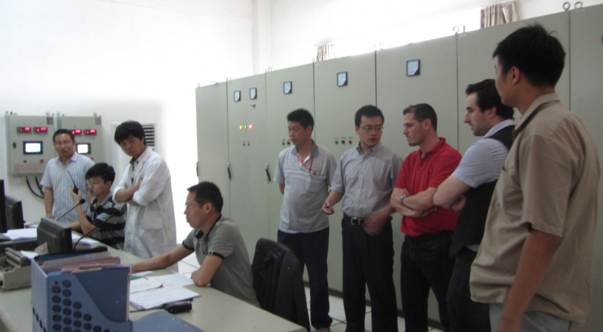 Visit to the Control System of Pellet Plant