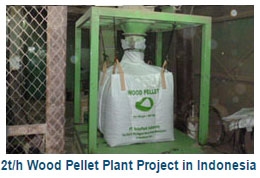 2t/h Wood pellet plant in Indonesia 2t/h Wood pellet plant in Indonesia