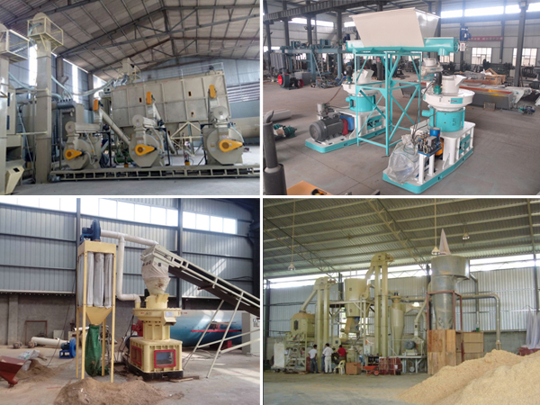 storage of wood pellet mill