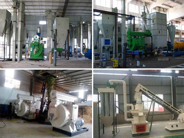 production of pellet machine