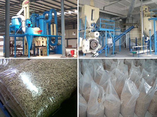 wood pellet mill production