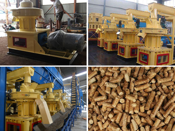 wood pellet machine