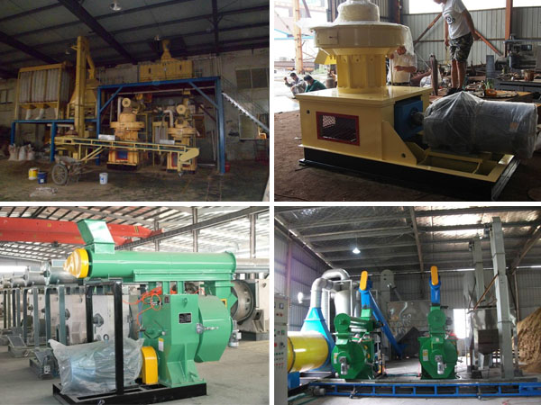 lubrication of wood pellet mill