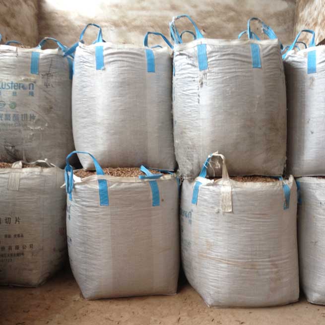 Pellets Packed Inbulk Bags